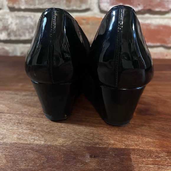 Karen Scott Women's Preslee Dress Closed Casual Wedges Black size 8 - Picture 4 of 7